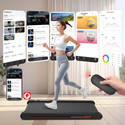 Walking Vibration Pad with Manual Incline