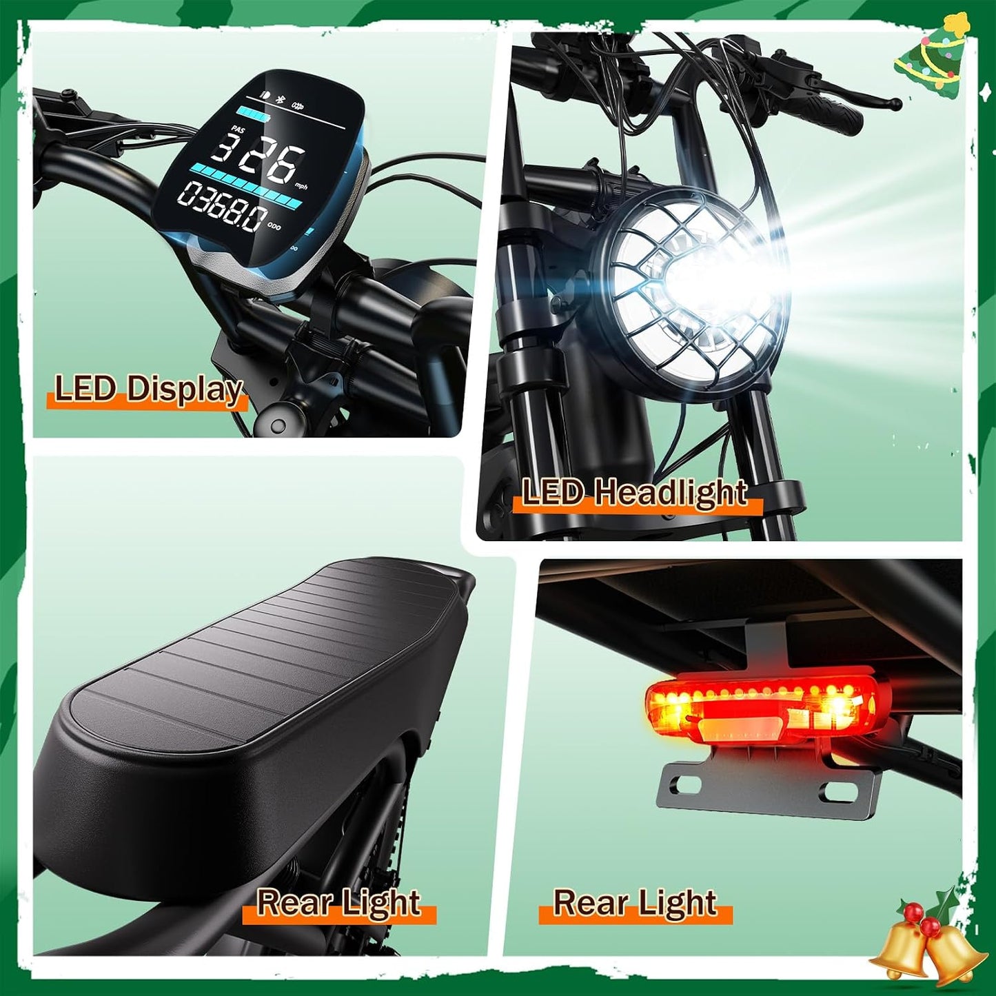 7-Speed Electric Bike for Adults