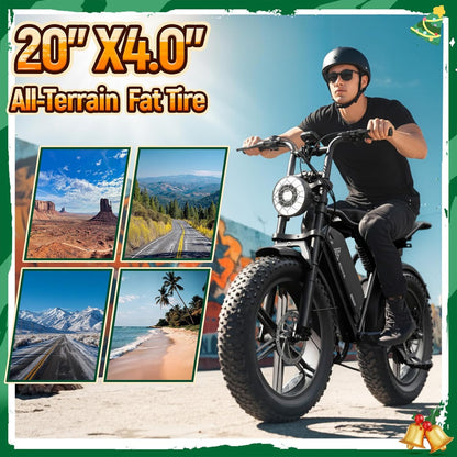 7-Speed Electric Bike for Adults