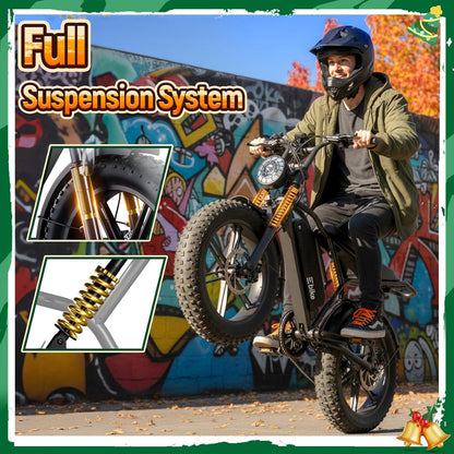 7-Speed Electric Bike for Adults