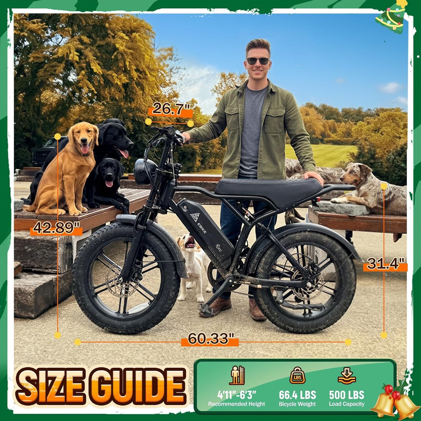 7-Speed Electric Bike for Adults